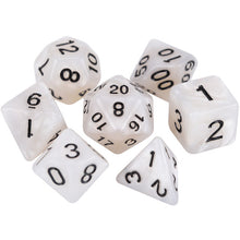Laden Sie das Bild in den Galerie-Viewer, 7pcs/set DnD Polyhedral Dice Set for Tabletop Games RPG MTG D4 D6 D8 D10 D% D12 D20 13 Colors for Choose