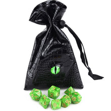 Laden Sie das Bild in den Galerie-Viewer, 7pcs/set DnD Polyhedral Dice Set for Tabletop Games RPG MTG D4 D6 D8 D10 D% D12 D20 13 Colors for Choose