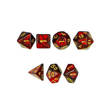 Laden Sie das Bild in den Galerie-Viewer, 7pcs/set Polyhedral DND Dice for DND RPG Board Games Mixed Color Dice D4-D20 Dice Gambling Entertainment Board Games Accessories