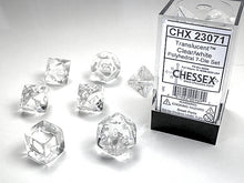 Load image into Gallery viewer, Translucent Polyhedral 7-Die Set
