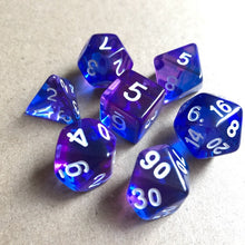 Load image into Gallery viewer, 7pcs/set 17 Colors Multifaceted Dice d&amp;d d4 d6 d8 d10 d% d12 d20 Polyhedral TRPG Games Dice Set Board Game entertainment Dice

