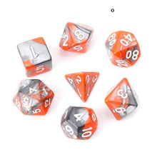 Load image into Gallery viewer, 7pcs/Set Acrylic Polyhedral Dice For TRPG Board Game Dungeons And Dragons D4-D20
