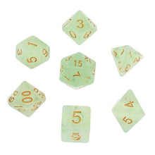 Load image into Gallery viewer, 7Pcs Polyhedral Dice Double-Colors Polyhedral Game Dice for RPG Dungeons and Dragons DND RPG MTG D20 D12 D10 D8 D6 D4 Table Game

