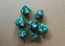 Load image into Gallery viewer, 7pcs/set 17 Colors Multifaceted Dice d&amp;d d4 d6 d8 d10 d% d12 d20 Polyhedral TRPG Games Dice Set Board Game entertainment Dice SD
