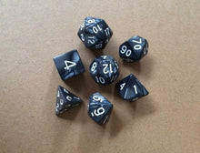 Load image into Gallery viewer, 7pcs/set 17 Colors Multifaceted Dice d&amp;d d4 d6 d8 d10 d% d12 d20 Polyhedral TRPG Games Dice Set Board Game entertainment Dice SD
