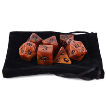 Laden Sie das Bild in den Galerie-Viewer, 7pcs/set DnD Polyhedral Dice Set for Tabletop Games RPG MTG D4 D6 D8 D10 D% D12 D20 13 Colors for Choose
