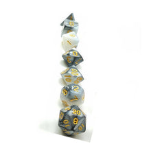 Laden Sie das Bild in den Galerie-Viewer, 7pcs/set DND Dice Mixed Polyhedral Color Dice for RPG DND Board Games D&amp;d Games Dice D4-D20 Board Game Accessories
