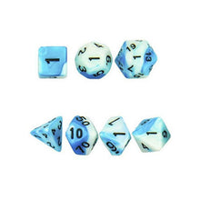 Laden Sie das Bild in den Galerie-Viewer, 7pcs/set Polyhedral DND Dice for DND RPG Board Games Mixed Color Dice D4-D20 Dice Gambling Entertainment Board Games Accessories
